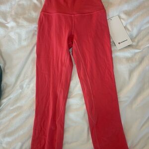 Lululemon Barbie pink High-Waisted Leggings